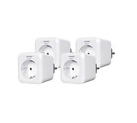 LEDVANCE Prise intelligente avec technologie Bluetooth, pour contrôler les appareils conventionnels dans la maison intelligente, contrôlable avec Google, Alexa et Apple HomeKit, SMART+ PLUG, pack de 4