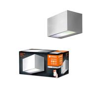SMART+ WI-FI BRICK ST RGBW 14 - 5 cm - applique murale LED à intensité variable gris foncé avec boîtier en acier inoxydable de haute qualité - carrée