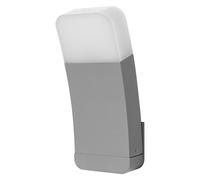 Smart + LED Lampe Applique Murale Incurvé Argent IP44 10W 550lm RGBW Chaude Wifi