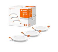 LEDVANCE 4058075629400 Luminaire à LED encastrable jeu de 3 LED LED intégrée 8 W blanc