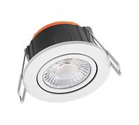 Ledvance Spot LED Spot Combo Adjust Aluminium Blanc 6W 600lm 60D - 827-830-840 CCT | 82mm - Diamètre 68mm - IP65 - Meilleur Rendu Des Couleurs