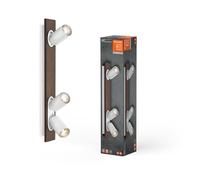 LEDVANCE Spot Mercury 3X3.4W927GU10 WTLEDV, 10.2 W, White|Wood Decor
