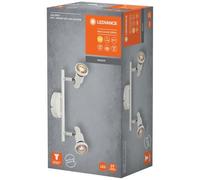 LEDVANCE - Spot rampe LED GU10 2x3 W blanc lumière chaud blanc