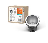 LEDVANCE SPOT TWIST INSTALLATION Downlight, Silver, 5W, 400LM, 830 WT, 70 mm de diamètre, jusqu'à 90% d'économie d'énergie par rapport aux downlights halogènes, à un assemblage simple, 3000K