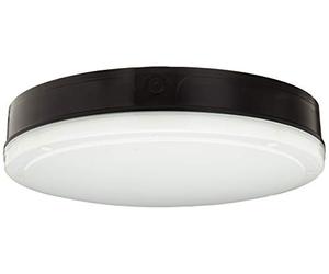 LEDVANCE SURFACE BULKHEAD 300 SENSOR Applique murale et plafonnier LED pour plafond/mur, 13,60 W, 220…240 V, angle de rayonnement : 120, blanc chaud, 3000 K, matériau du boîtier : polycarbonate (PC),