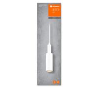 Ledvance Système de rail Tracklight luminaire suspendu Cylinder blanc pour ampoules GU10