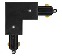 LEDVANCE TRACKLIGHT connecteur d'angle à 90° en option, noir, pour connecter deux rails d'alimentation dans les angles, design moderne de type loft, pour la mise en œuvre de différentes dispositions