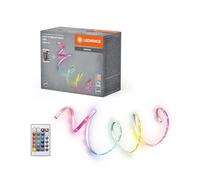 LEDVANCE TV MOOD Bande LED avec USB, 4 W, contrôle de la couleur RGB, flexible et pliable, pour l'intérieur, autocollante, télécommande incluse, LED non remplaçable, installation simple