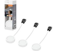 LEDVANCE Undercabinet Spot Puck 65mm 3 x 3W 830 White Éclairage LED pour meuble 3.00 W blanc chaud blanc