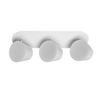 LEDVANCE Applique/plafonnier LED 3 spots – aluminium, 3x7W, blanc chaud/froid réglable, IP44