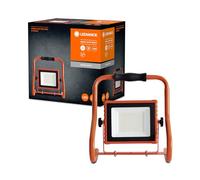 LEDVANCE Worklight LED rechargeable - 110° Projecteur de chantier LED 20W, 1600 Lumens, 4000 K blanc froid, IP 44, tête de lampe pivotante, lampe pour l'extérieur et l'intérieur