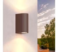 Ledvion - Applique murale extérieure, Santa Barbara, douille GU10, Rouille