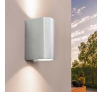 Ledvion Applique murale Santa Barbara 35W douille GU10 sans ampoule IP54 | Pour façade, entrée, terrasse et jardin avec montage mural simple