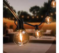 Ledvion - Guirlande LED, 8,5M, 10x E12 LED, Étanche IP44, 3W, 2700K, Guirlande Extérieure