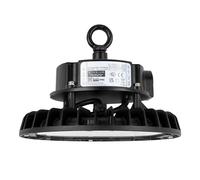 Ledvion - Lampe Eclairage Atelier, IP65, 100-80-55W, 17500 Lumen, Conducteur, 4000K, Intensité lumineuse réglable, UFO Eclairage Plafonnier LED, Éclairage de Plafond pour Garage, Entrepôt, Gymnase