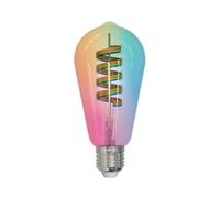 Ledvion - Lampe LED SMART RGB+CCT E27 Dimmable, 7W, Wi-Fi, Plafonnier