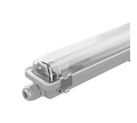 Ledvion - Reglette LED intégrée, 120cm, IP65, 18W, 100 lm/W, Blanc froid, 6500K, Reglette LED, éclairage de garage, entrepôt, d'atelier, lampe de cave