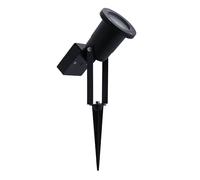 Ledvion - Spot LED Solaire à Piquer, 0.29W, 3000K, IP44, Noir, Aluminium, Spots Extérieurs LED pour Jardin