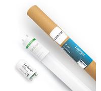 Ledvion - Tube LED, 60CM, 6.3W, 6500K, 175lm/W, Classe Énergétique C, Avec Starter LED