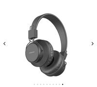 Ledwood Pack cadeau 3-en-1 Happy Geek – Écouteurs sans fil, Casque Bluetooth, Enceinte portable