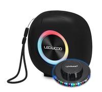 Ledwood Mini Enceinte Bluetooth XPLOR100, USB Carte TF, 70W - sur Batterie 1200mAh, Fonction TWS, Protection IPX6, Jeu LED OVNI
