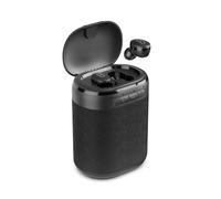 Ledwood Versa - Enceinte 2 en 1 sans Fil avec Ecouteurs Intra Auriculaire - Robuste - Son Puissant - Nomade