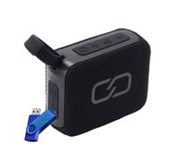 Ledwood XS40 Enceinte Bluetooth 5.3 Noire 5W TWS IPX4 Portable Micro SD Autonomie 16h+ clé USB 32 gigas