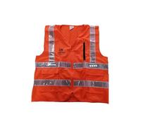 LEDWORK Gilet DE SÉCURITÉ Haute VISIBILITÉ avec LED Rechargeable sur Batterie