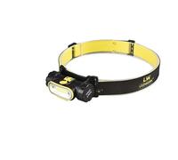 LEDWORK LOT DE 2 LAMPE FRONTALE LED Légère Pratique Puissante Rechargeable Détecteur de mouvement (2 pièces)