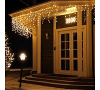 LEDYA Guirlande Lumineuse Exterieure Noel, 30M 1000 LED Rideau Lumineux Noels Exterieur vec 8 Modes, IP44 étanche Decoration Noel Exterieurs pour Fête Jardin Balcon Fenêtre