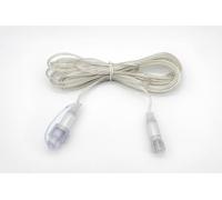 LEDZEIT - Bi-Color Serie - Rallonge de câble 5 m, PVC transparent, 31 V, IP67, extérieur et intérieur, compatible uniquement avec LEDZEIT Bi-Color Serie