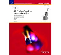 Lee: 12 Etudes-Caprices Caracteristiques, Op. 100 for Cello