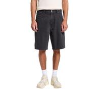 Lee Asher Short en Denim, Black Worn in, 33W Hommes