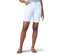 Lee Legendary 9" Chino Bermuda Short, Blanc, 50 Femme