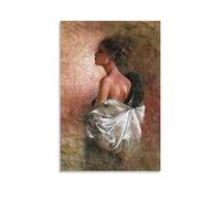 Lee Bogle-Elegance-People And Portraits Painting Impression sur toile Poster Peinture murale Affiches Décoration d'intérieur moderne Œuvres d'art 20 x