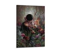 Lee Bogle-The Rose Garden-People And Portraits Painting Wall Art Poster Impression sur toile Décoration d'intérieur 50,8 x 76,2 cm