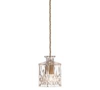 Lee Broom Carré Decanterlight Suspension Cristal/ Laiton