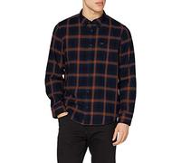 LEE Button Down Chemises, Navy, L Homme
