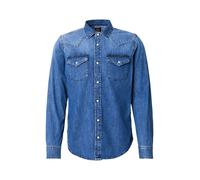 Lee Chemise 'REGULAR WESTERN' bleu denim, Taille S