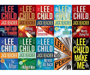 Lee Child’s Jack Reacher Series II 10 Books Set (#11 - #20) - Mass Market Paperback