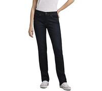 Lee Comfort Denim Straight Jeans, Darkest Night, 31W x 31L Femme
