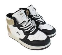 Lee Cooper Baskets Fille - Chaussures de Sport Enfant - PU, PVC - Noir - 37