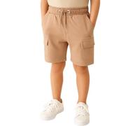 Lee Cooper, Bermuda, Beige, Short, Sport, Ajusté, Hiver, été, Confort, Enfants, Garçon, Fille, Taille 14A - Modèle LCN56 BE S3-14A