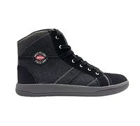 Lee Cooper Contraste Haut de Protection en métal Bottes de sécurité Embout, Construction Boot Homme, Gris Noir, 45 EU LCSHOE101
