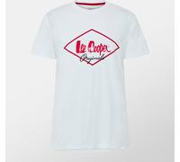 Lee Cooper Cooper Logo T Shirt Mens Blanc S Male