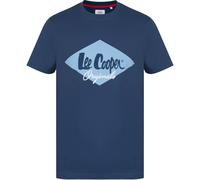 Lee Cooper Cooper Logo T Shirt Mens Bleu Vintage 2XL Male