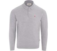 Lee Cooper Cooper Long Sleeve Polo Gris clair S Male