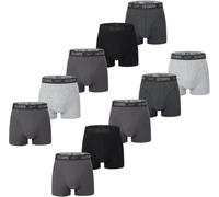 Lee Cooper Essential Boxer Trunk 10-Pack Mens Multi Gris 3X Grand. Male