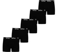 Lee Cooper Essential Boxer Trunk 5-Pack Mens Noir 4X Grand. Male