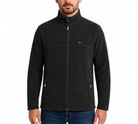 Lee Cooper Homme Polaire Thermique À Fermeture Éclair Intégrale Pull, Noir, 3XL EU